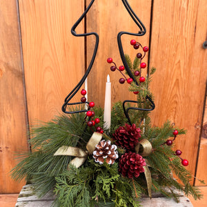 Evergreen Glow Arrangement
