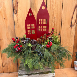 Holiday Houses - Winter Urn