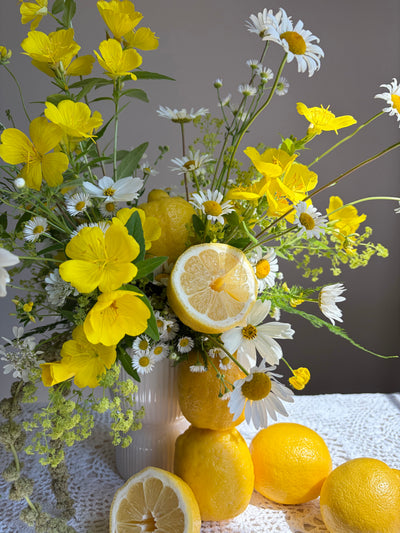 Petals & Produce - A unique Floral Design Workshop   Thursday Aug 13th 4pm -5:30 pm