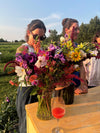 'FLOWER HAPPY HOUR' , BRING YOUR OWN VASE  evening in the Flower Fields .. Wed. July 30th  5:30 - 7:30 pm