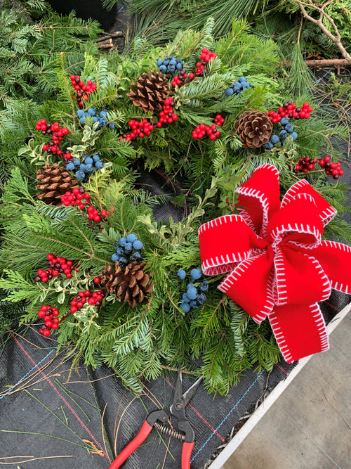 Wreath -a-palooza!  'Sun Harvest' Classic Wreath Workshop #1