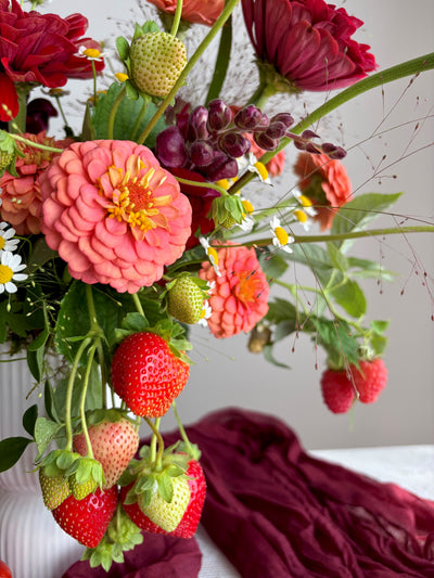 Petals & Produce - A unique Floral Design Workshop   Thursday Aug 13th 4pm -5:30 pm