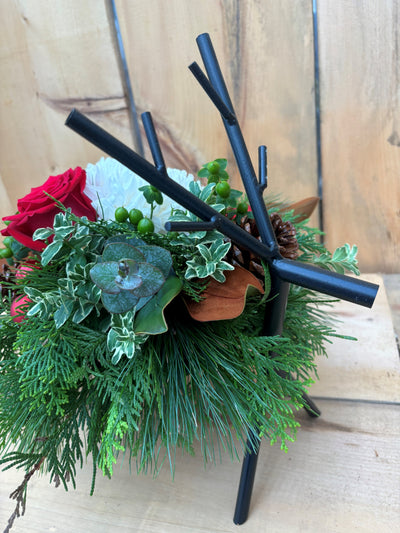 Nordic Reindeer festiive Table arrangement Workshop