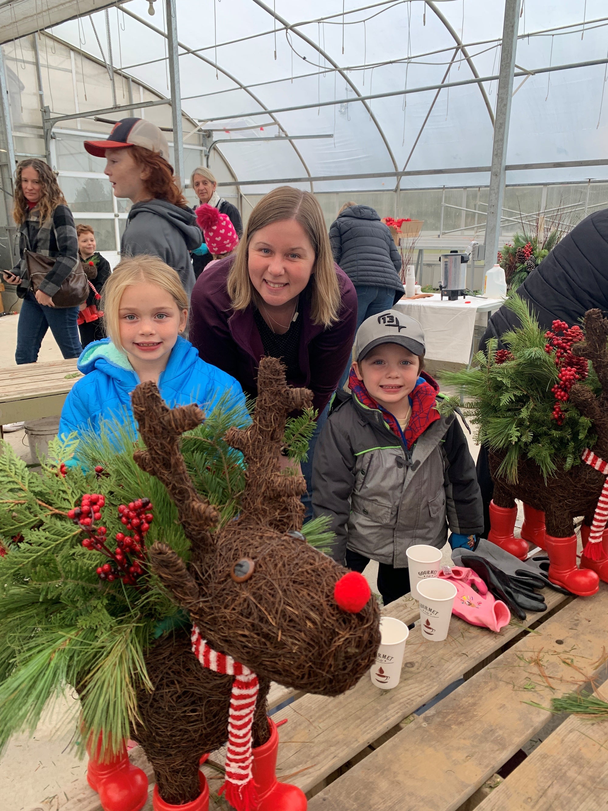 Baubling up Blitzen  and Dressing Rudolph PA DAY Workshop Friday Nov 14th  NEW LOWER PRICE!